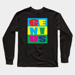 Genius Long Sleeve T-Shirt